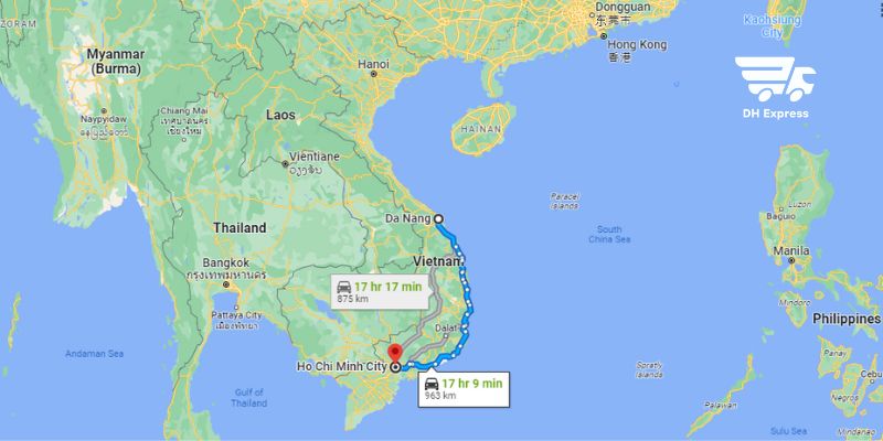 gui may bay sai gon da nang