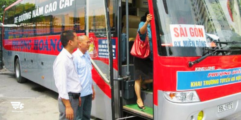 gui hang xe khach sai gon ha noi o dau