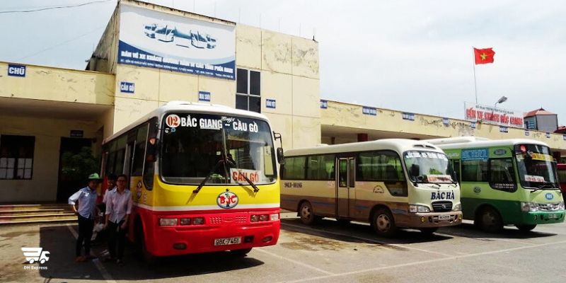 gui hang xe khach ha noi ve bac giang