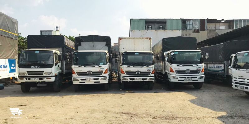 cac hinh thuc thue xe tai cho hang ha noi hai phong