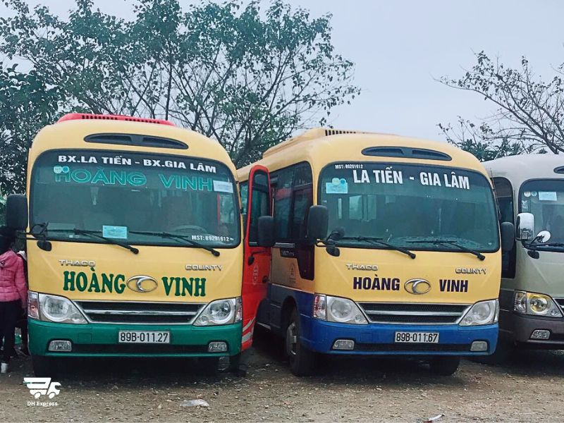 gui hang xe khach ha noi hung yen hoang vinh