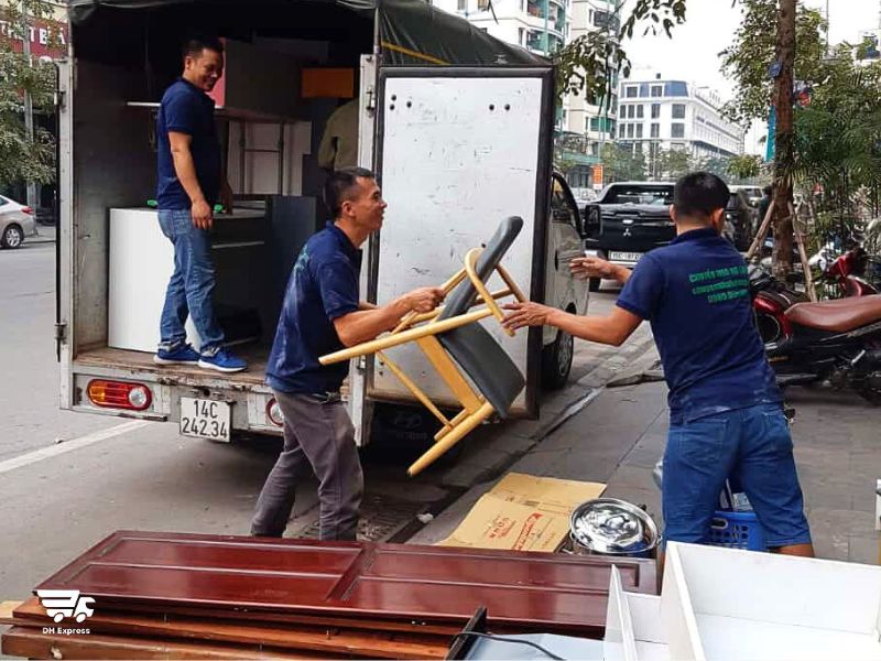 kinh nghiem chuyen nha tu ha noi vao sai gon bang xe tai