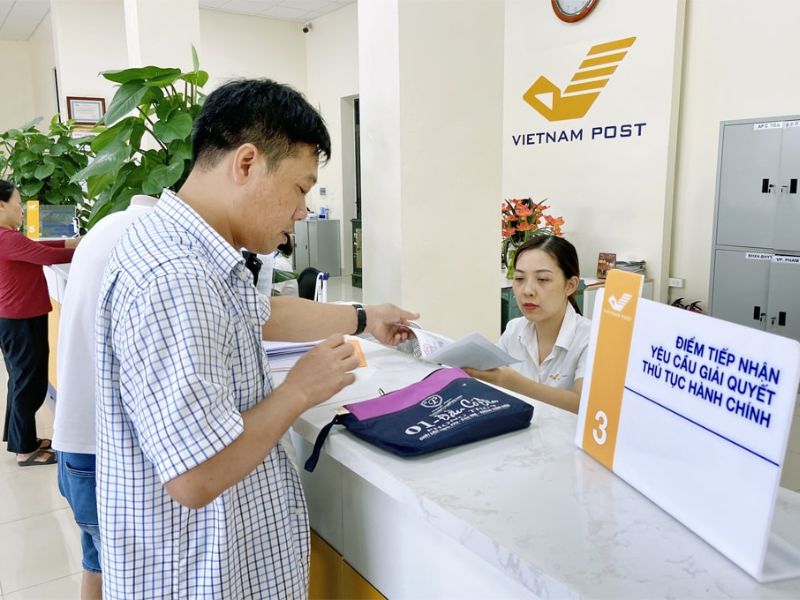 quy trinh gui hang buu dien don gian