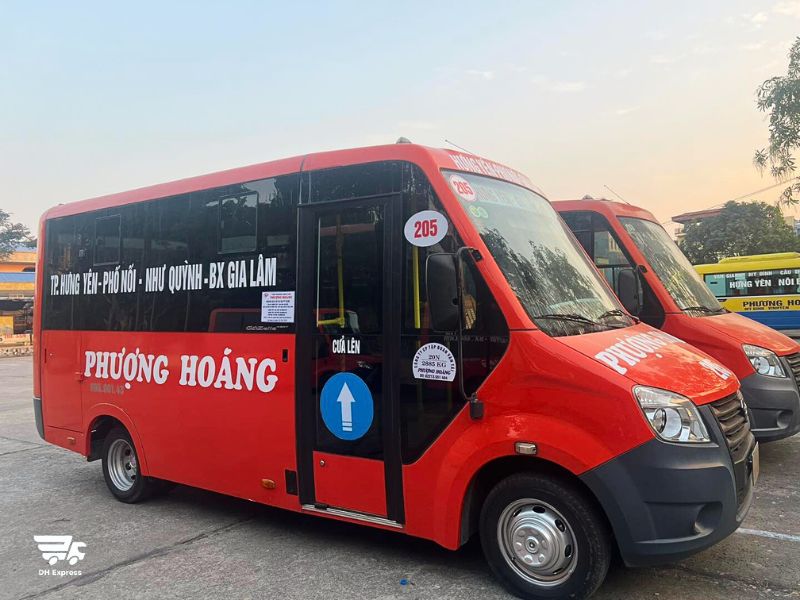 cac tuyen xe khach gui hang ve hung yen pho bien