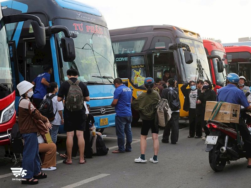 quy trinh gui hang ben xe mien dong di ha noi