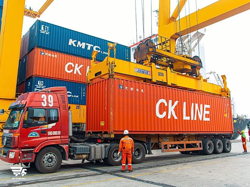 nhu cau van chuyen container hai phong ha noi