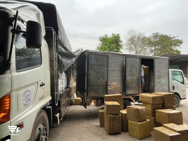cac hinh thuc xe ghep cho hang ha noi hai phong