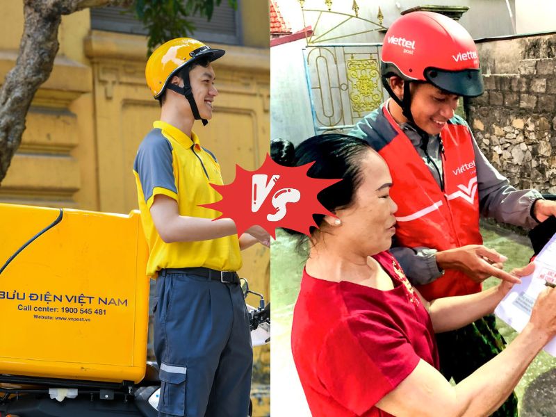 nen gui hang qua buu dien hay viettel