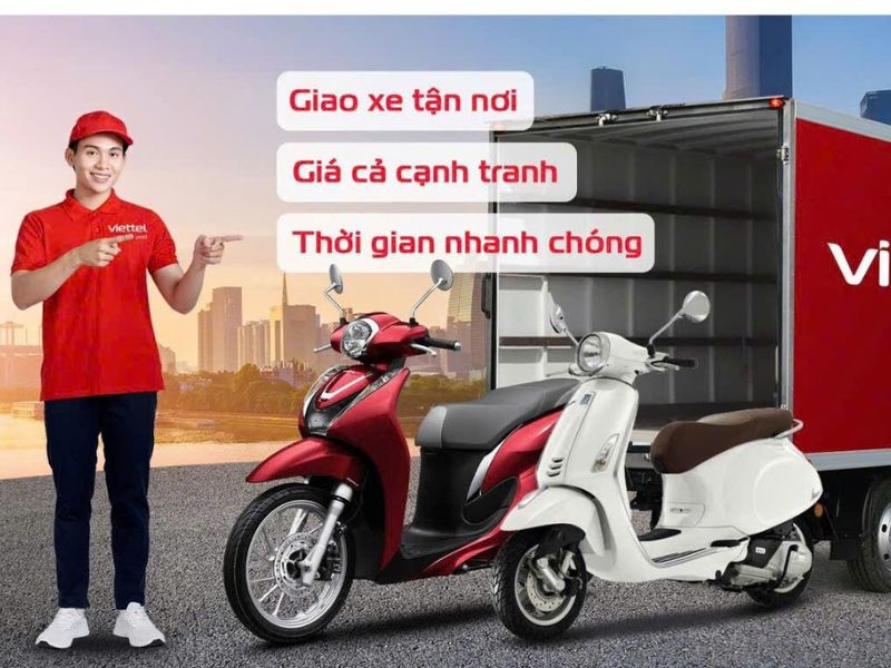 viettel post co van chuyen xe may khong