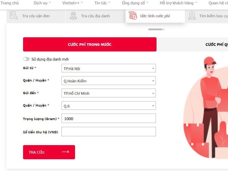 cach tra cuuc cuoc phi viettel post moi nhat