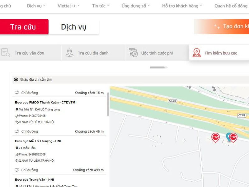 huong dan cach tra cuu so dien thoai giao hang viettel post gan nhat