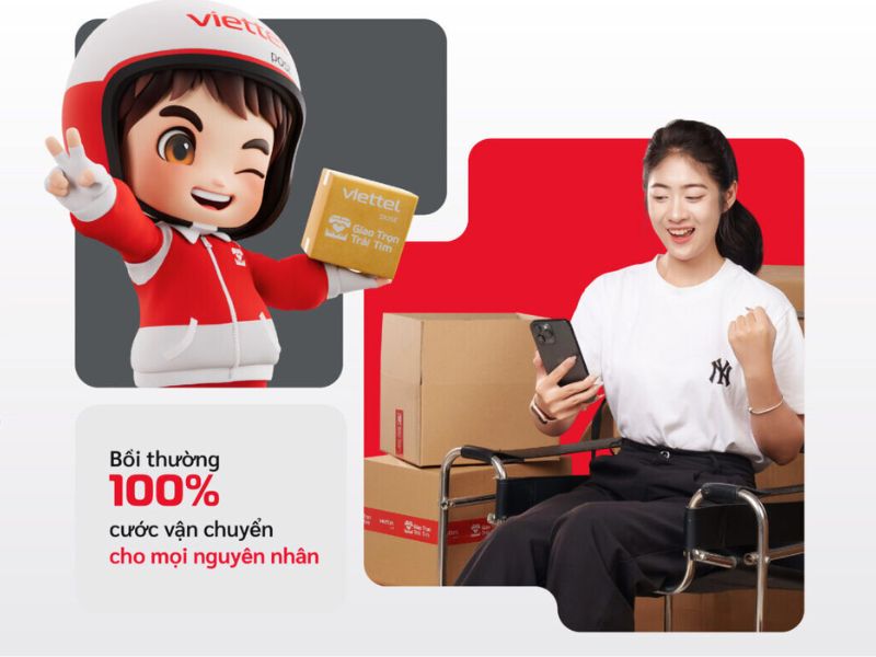 muc boi thuong khi viettel post lam mat hang