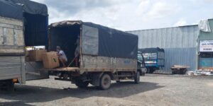 thoi gian va lo trinh xe cho hang tu sai gon ve da nang