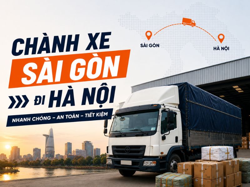 chanh xe gui hang sai gon di ha noi