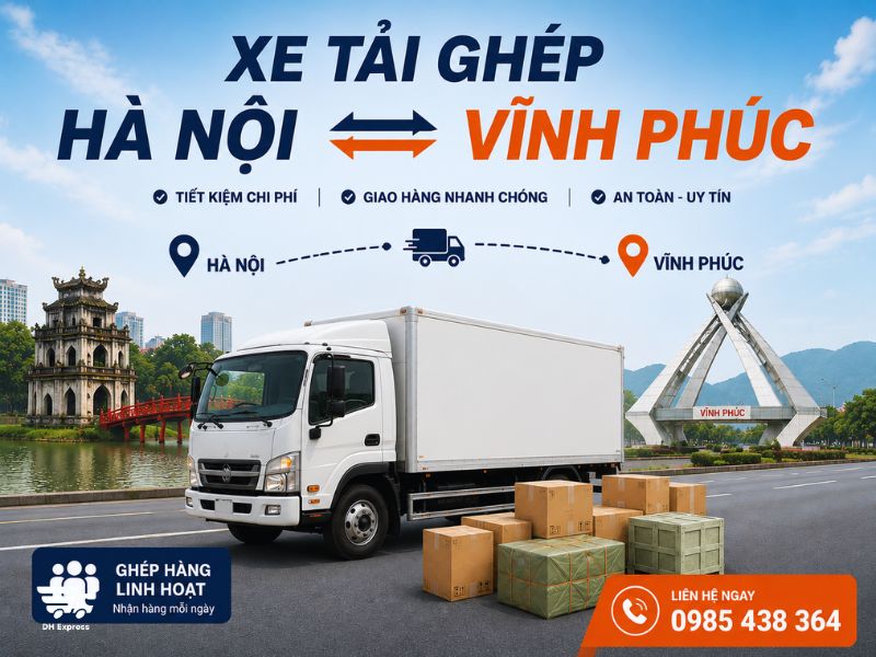 xe tai ghep hang ha noi vinh phuc