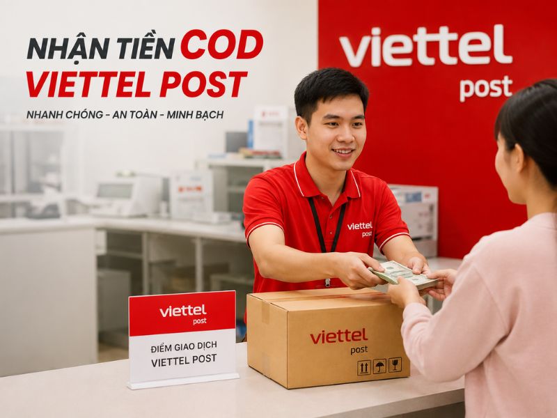 cach nhan tien cod viettel post