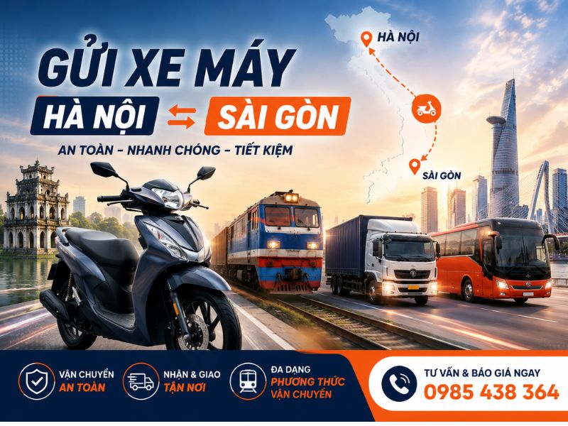 gui xe may ha noi sai gon mat bao lau